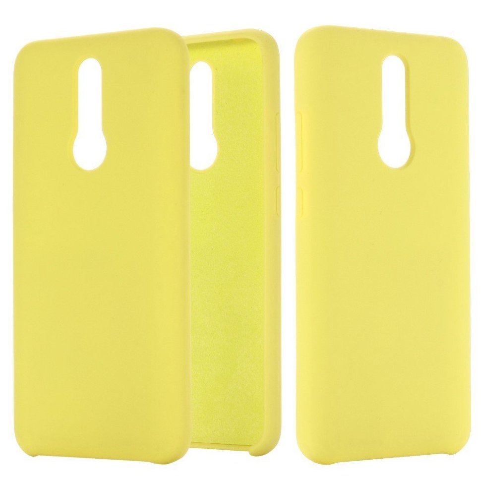 Силиконовый чехол Mobile Shell для Xiaomi Redmi 8 (желтый)
