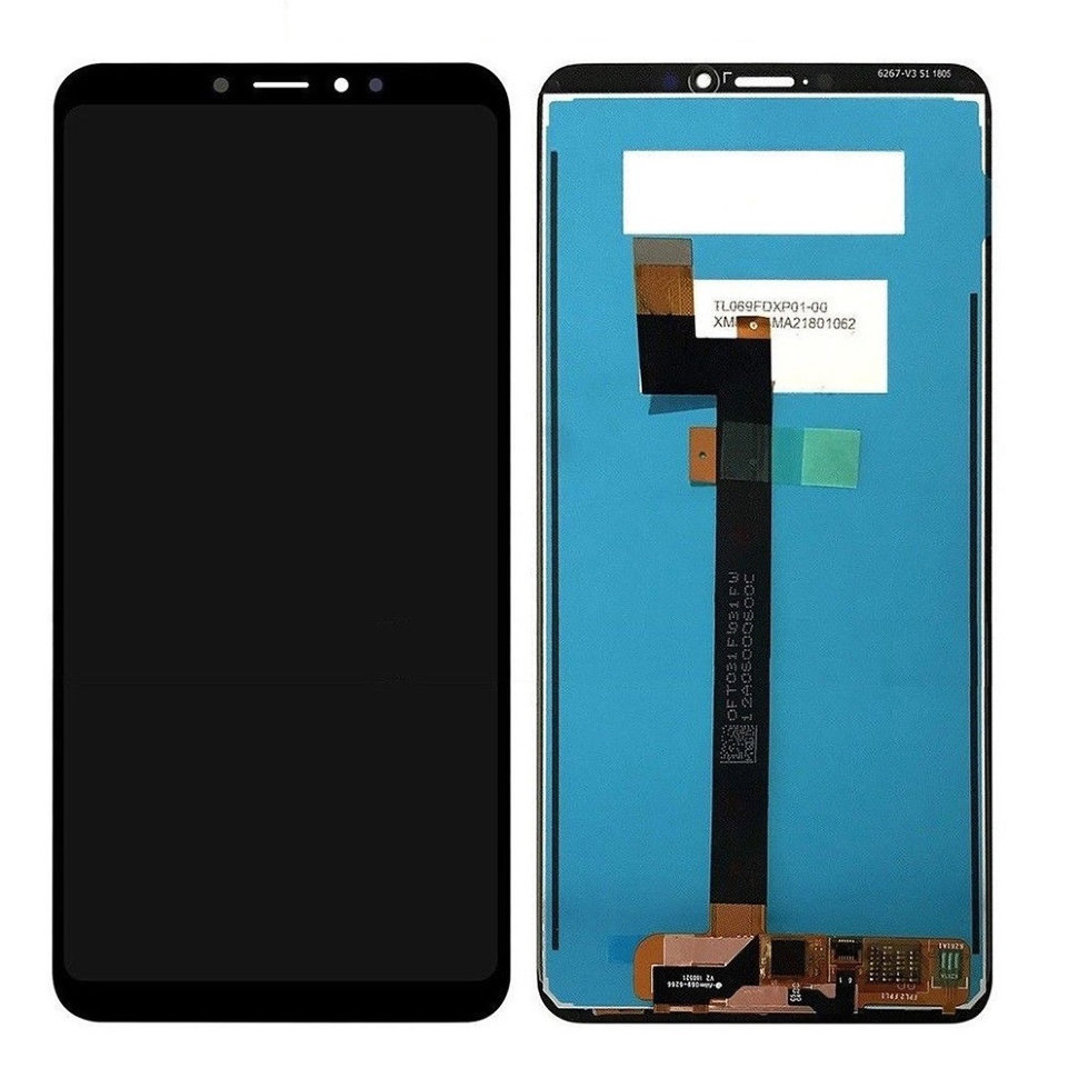 Дисплей для Xiaomi Mi Max 3 с тачскрином (черный)