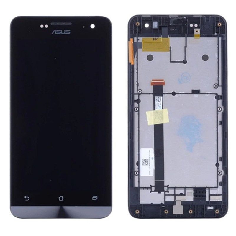 Дисплей для Asus Zenfone 5 A501CG, A500KL с тачскрином в рамке (черный)
