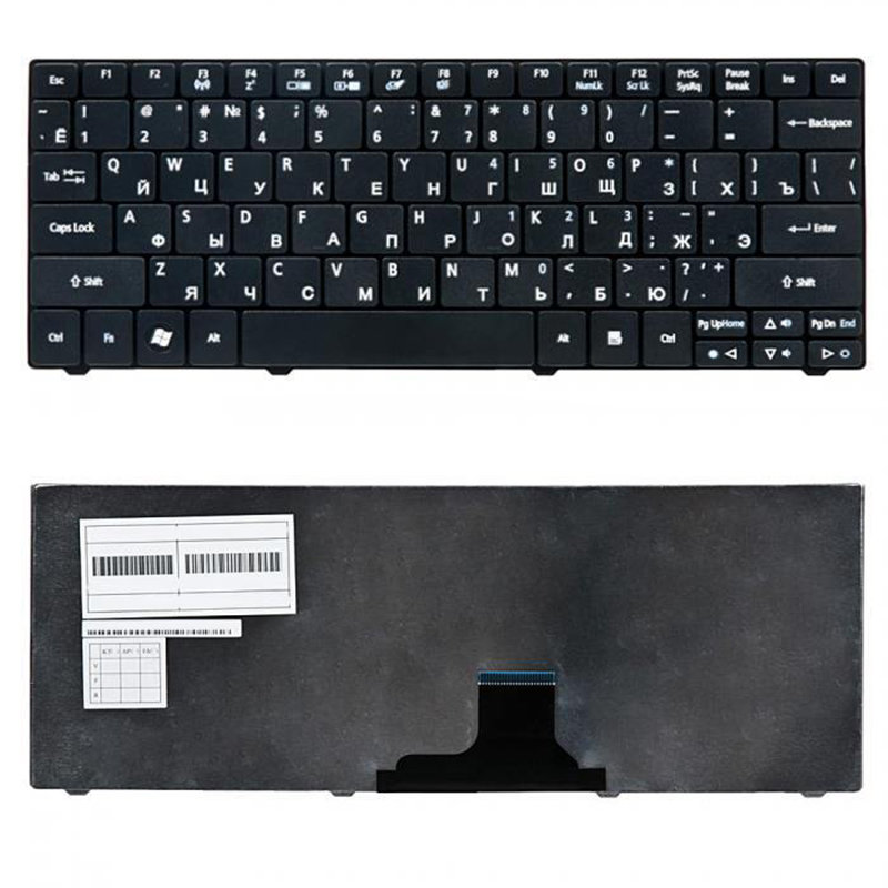 Клавиатура для ноутбука Acer Aspire 1830T 1825 1810T Acer Aspire One 721 722 (черная) (002196)