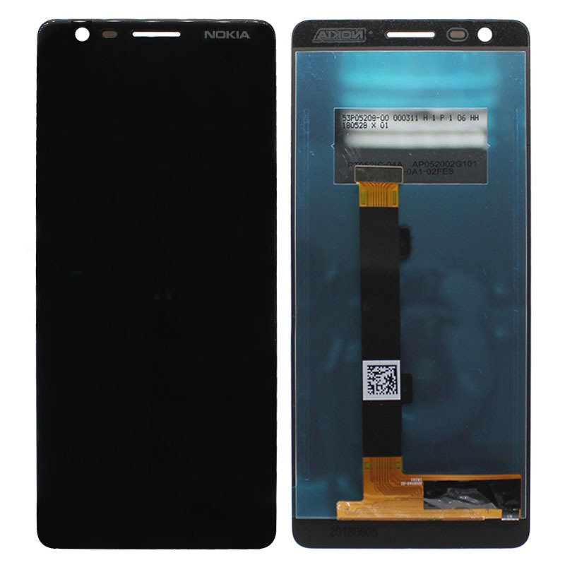 Дисплей Nokia 3 в сборе с тачскрином (черный)